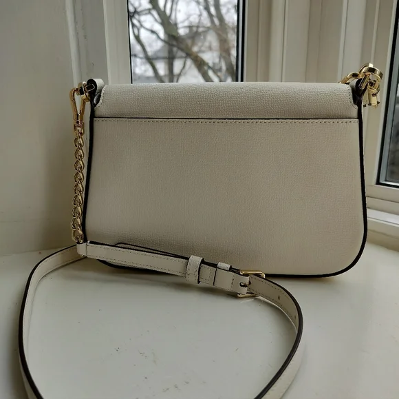 Kate Spade Elegant Cream Floral Women's Crossbody Bag - Picture 4 of 10